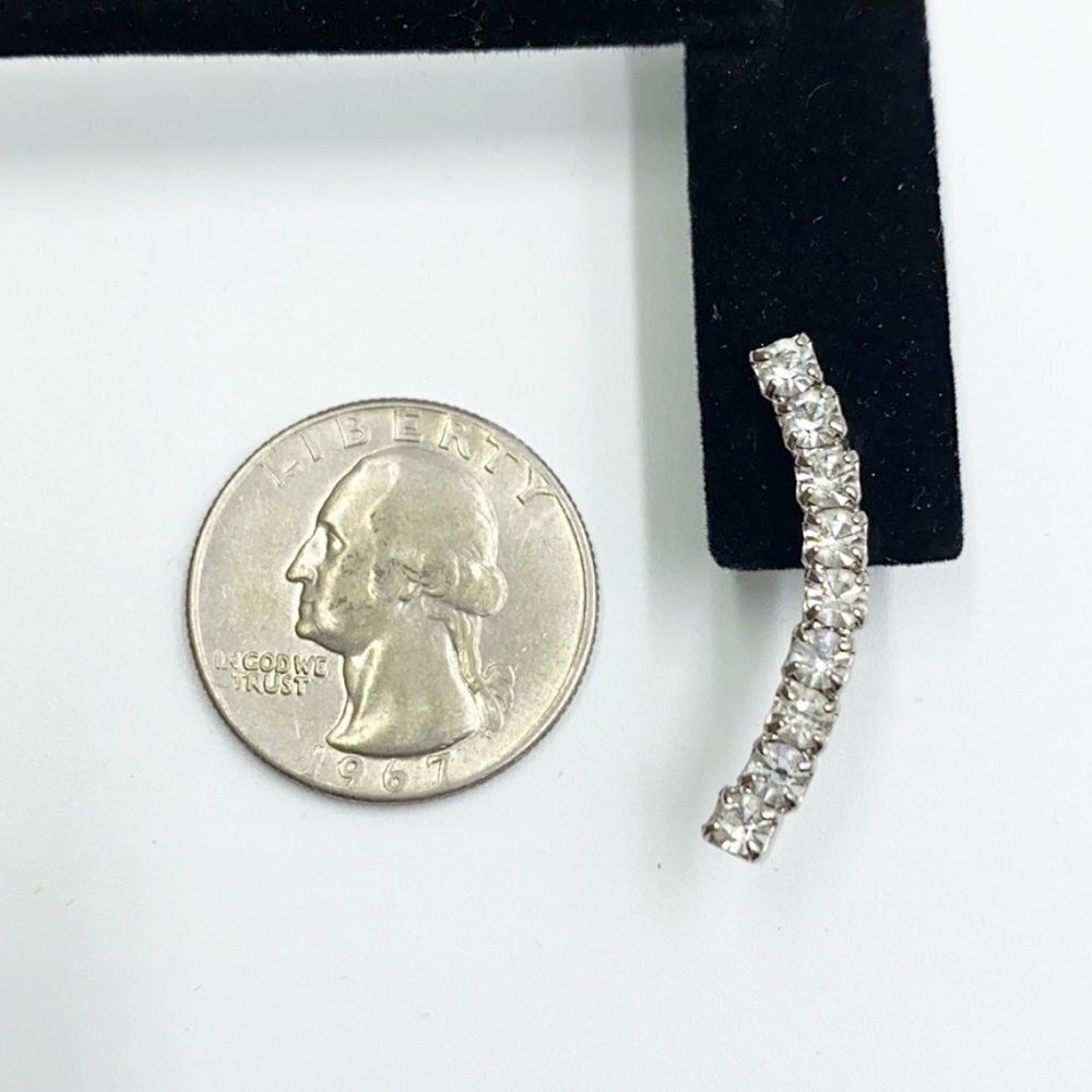 NORDSTROM Crystal Drop Earrings - Picture 2 of 3